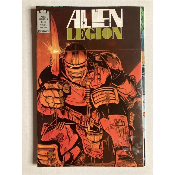 Alien Legion, Vol. 2 (1987) Epic Comic Book Set 1-7 - Picture 6 of 8